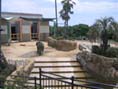宮崎市フェニックス　自動動物園ゾウ舎　擬岩