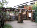 天王寺動物園サイ舎　擬岩・擬木